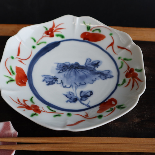 中国　呉須　八角大鉢　アンティーク　送料込み0206 中国 呉須 八角大鉢 アンティーク 送料込み0206 中国 呉須 八角大鉢