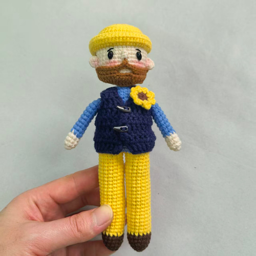 毛糸 手作り 編みぐるみ ニット人形 キーホルダー バッグチャーム 誕生