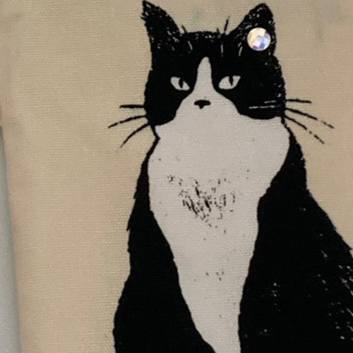 ひめページ1】ミニミニポーチ☆黒猫、ハチワレ猫