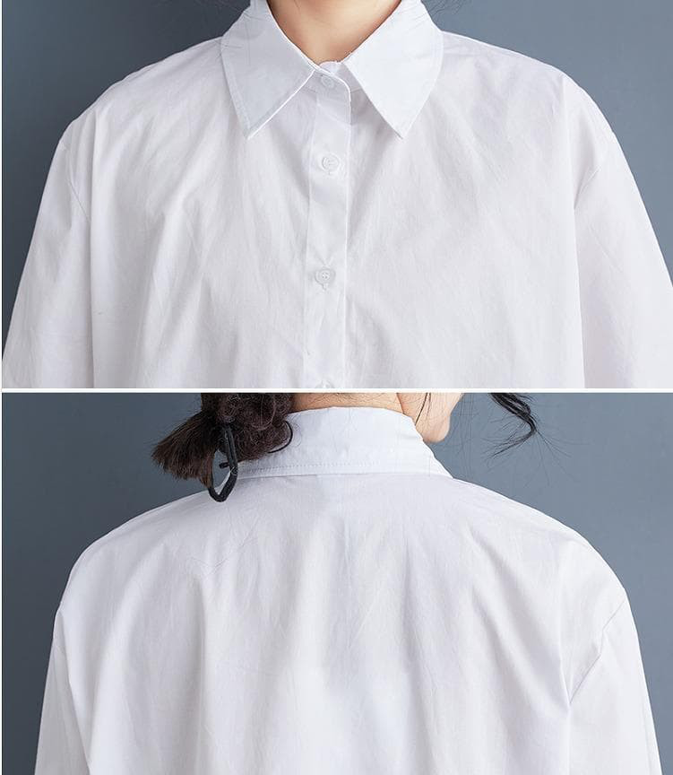 大きいサイズ シアー　トップス　レディース 秋冬　春 新品 長袖　シャツ