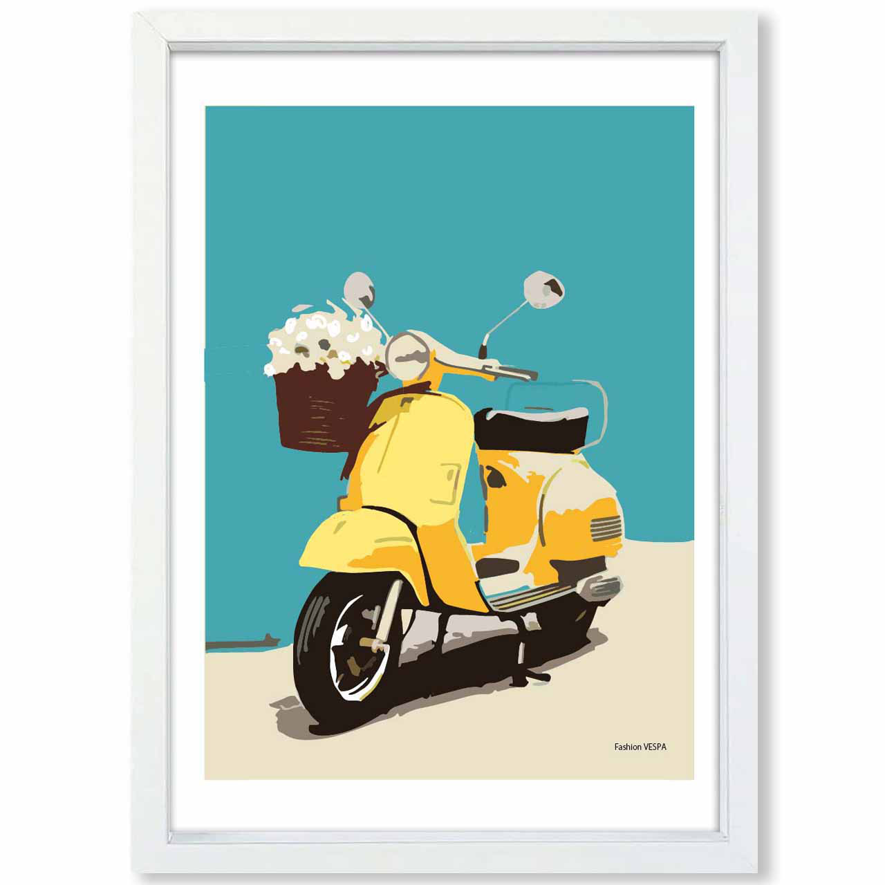 Fashion VESPA　送料無料　あらゆるお部屋のポスター　アートポスター　アート/sei検索新着順　3935