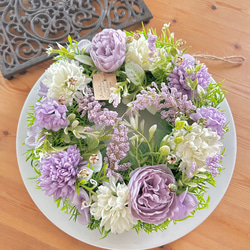 紫（パープル） リース のおすすめ人気通販｜Creema(クリーマ