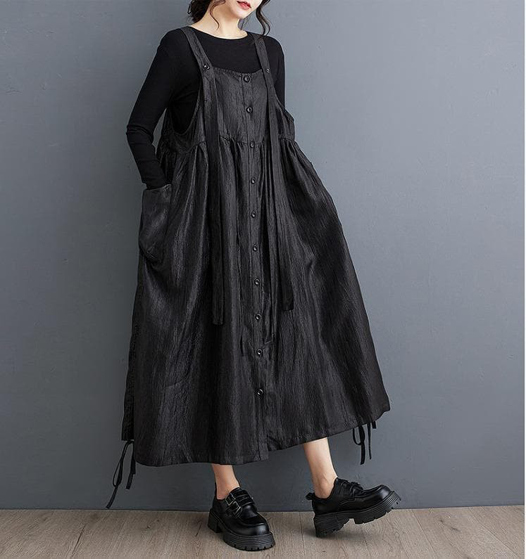 大きいサイズ サロペット　レディース ワンピース　スカート　秋冬　春 　新品