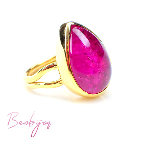 New ☆ 新作☆『ルビー』☆ の世界でひとつの天然石リング 指輪