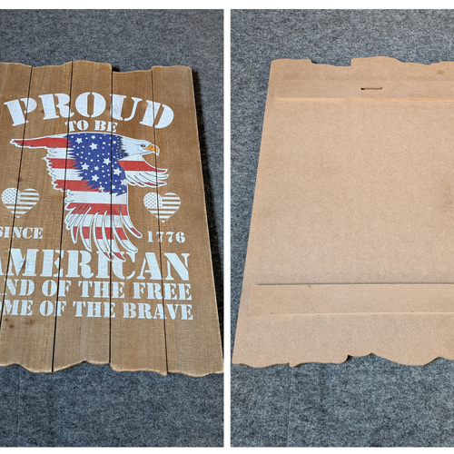 現品 アメリカン 壁掛け看板 BAR ガレージ ベース #星条旗 #白頭鷲