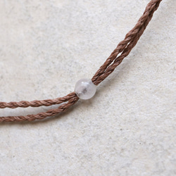 セラフィナイトマクラメネックレス｜天然石エスニックアジアンエキゾチックなアクセサリーmac443 8枚目の画像