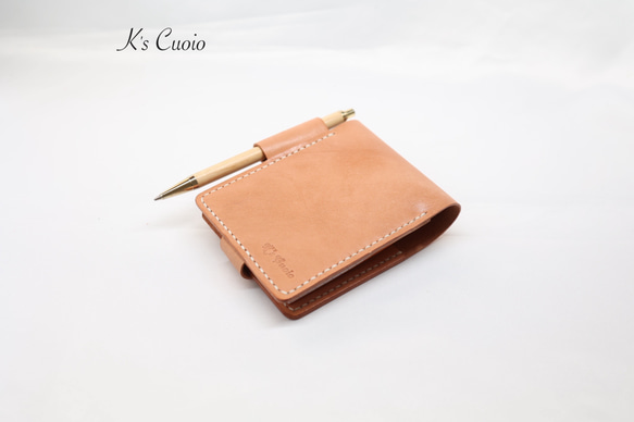 栃木レザー　Rhodia メモカバー【送料無料】 10枚目の画像