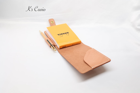栃木レザー　Rhodia メモカバー【送料無料】 8枚目の画像