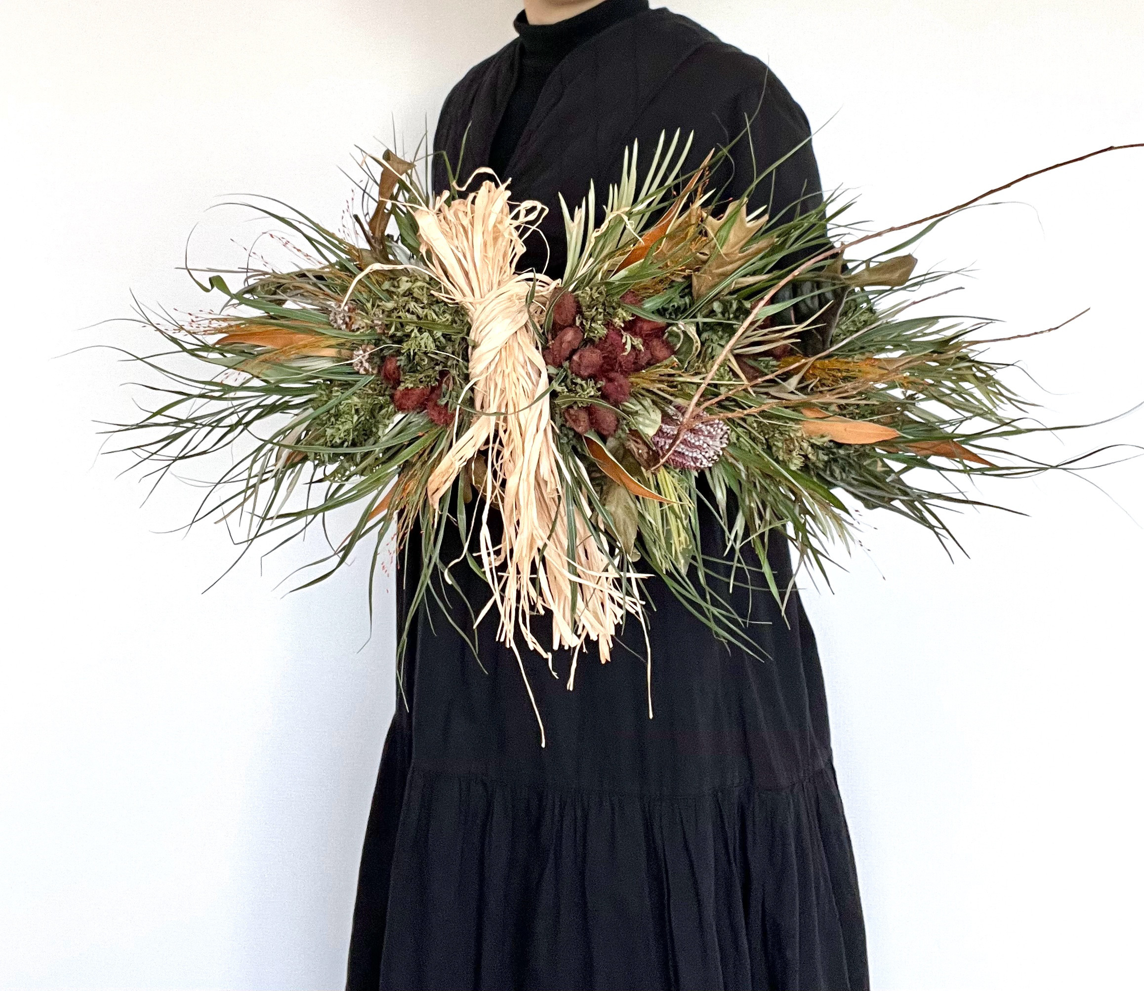 【約60㎝✨】南国の風を感じる♪ワイルドスワッグ　誕生日　ディスプレイ　新築祝　御祝　開店祝　退職祝　新生活