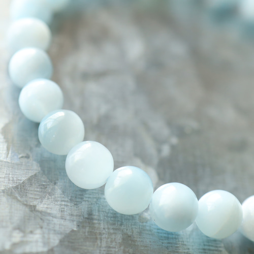☆スペシャルプレミアムブレス☆…☆アイスラリマー：7ミリ☆…☆天然石
