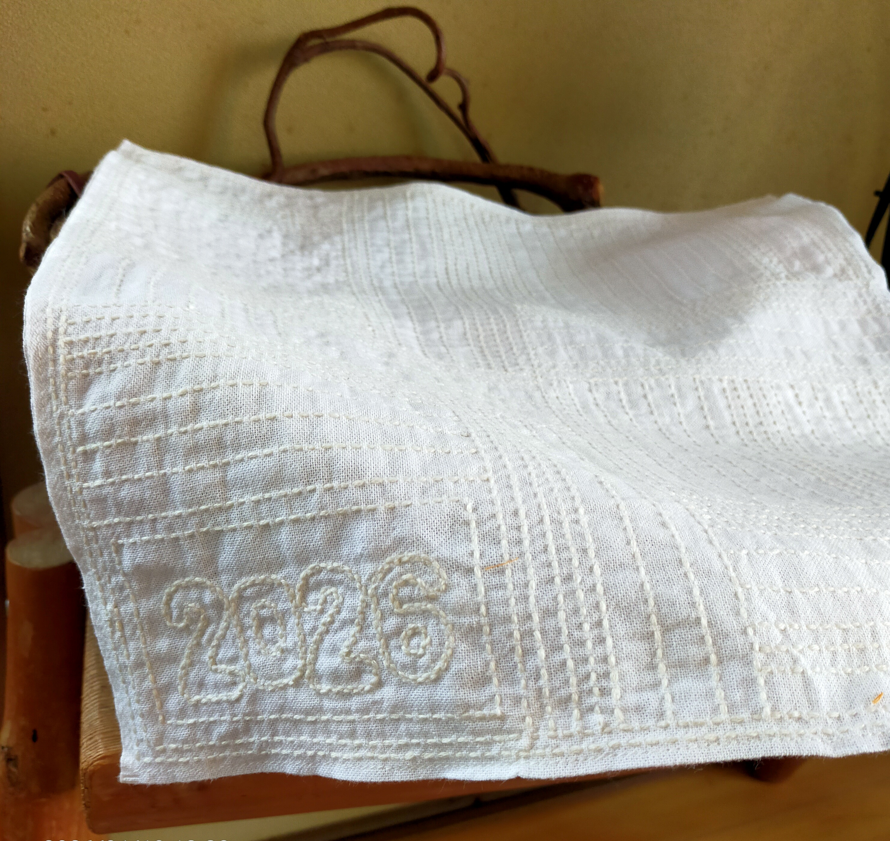 2026 メモリアル布巾　　晒ふきん