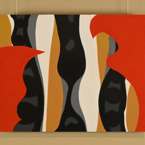 The Light Begins 光が始まる」 原画 アクリル画 抽象画 現代アート