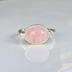 ロードライトガーネット 花のしずく 0.88ct シルバーSV925リング 指輪