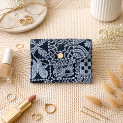 ⚮̈ミナペルホネン tambourine navy かくれんぼトート トートバッグ