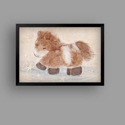 絵画。原画☆キャンバスF10【かわいい猫たちが一緒に香ばしいお風呂に