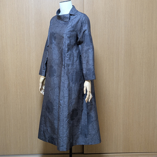 着物リメイクワンピース　M〜L 着物リメイク ワンピース 大島紬 M ～L - ZX-ZX-ZX'S GALLERY | minne