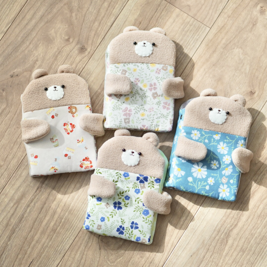 こぐまのくっくの手帳・シール帳カバー/バインダー