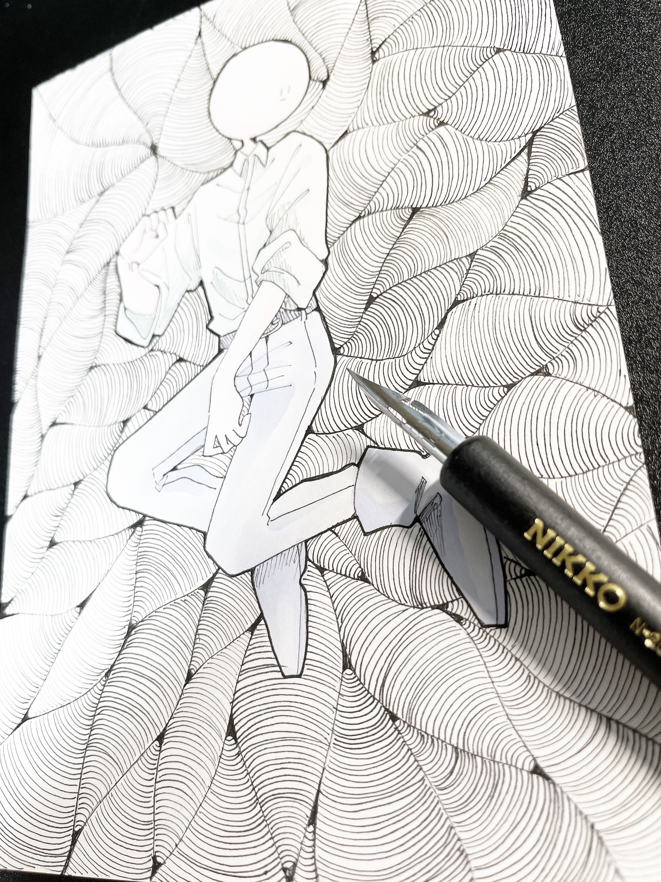 #2   ペン画イラスト