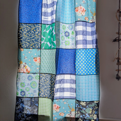 Pottery Barnポッタリーバンパッチワーク遮光カーテン/のれん1枚 新品 Pottery Barnポッタリーバンパッチワーク遮光カーテン/のれん1枚 新品