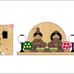☆受注制作☆赤鬼☆おかめと節分の置物☆豆まき☆恵方巻き☆柊鰯