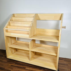 絵本棚 絵本棚上下取り外しタイプ 60日発送 本棚・絵本棚・マガジン