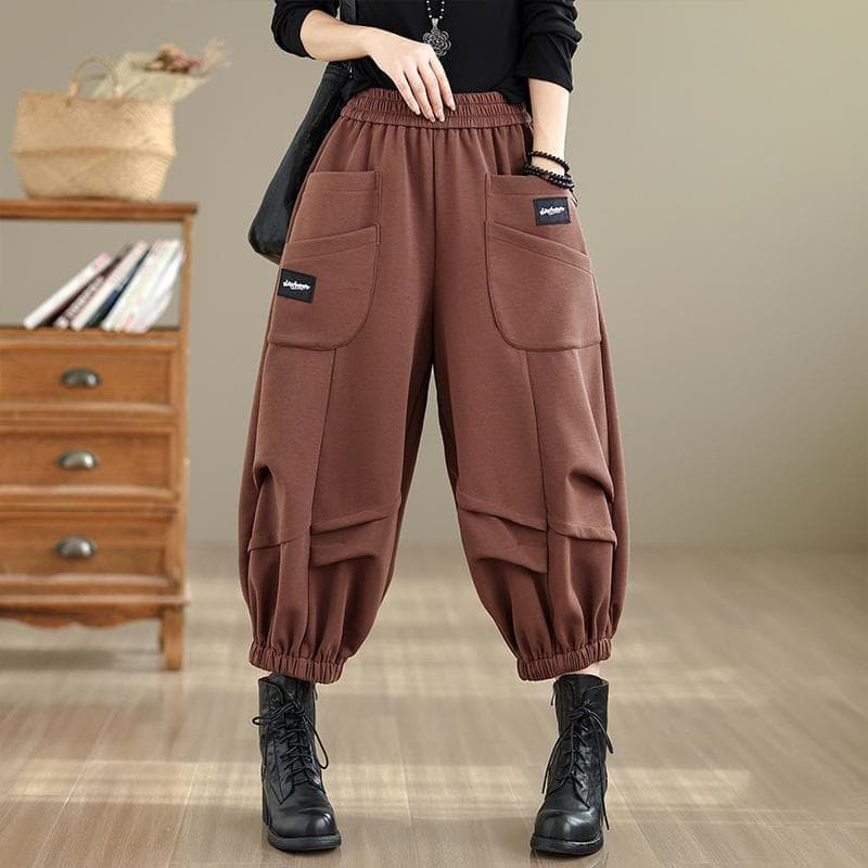 新品 大きいサイズ 3L ゆったり ワイドパンツ バギーパンツ 黒 秋冬n