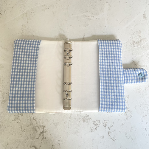 A6バインダーカバー＆バインダーセット ねこ キルティング 韓国