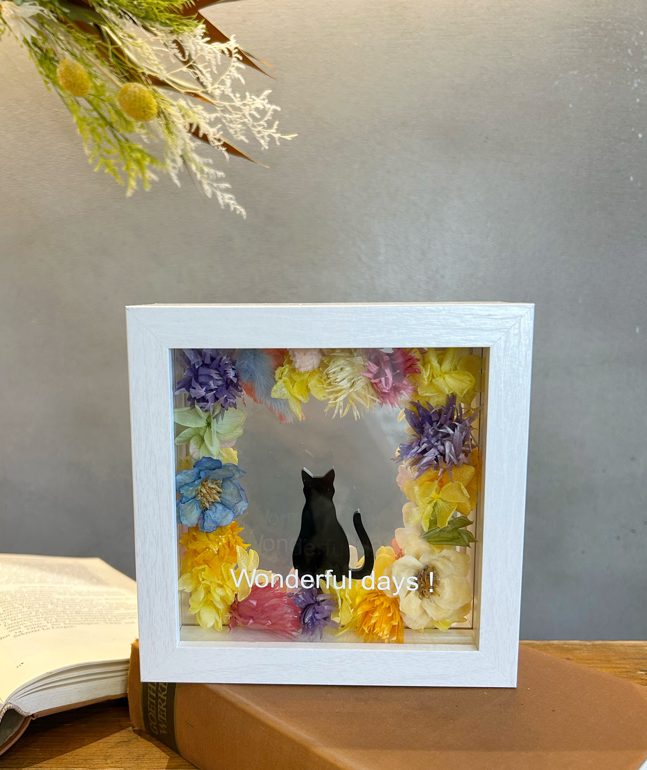 Garden オブジェ　お花畑♡結婚祝い♡卒業♡入学♡お祝い♡名入れ