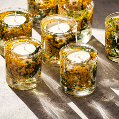 早割》ミモザのアロマキャンドル ミモザ2026 キャンドル・キャンドル