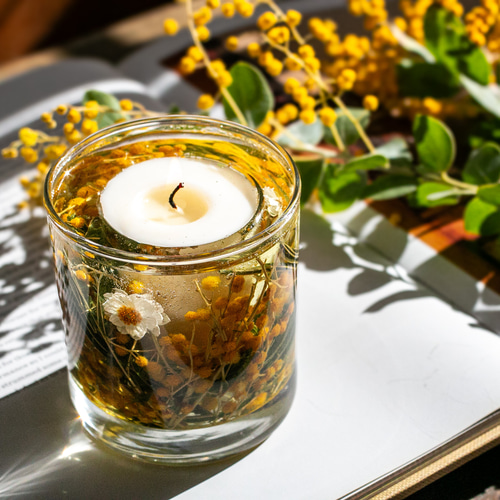 数量限定》ミモザのアロマキャンドル 2026 キャンドル・キャンドル