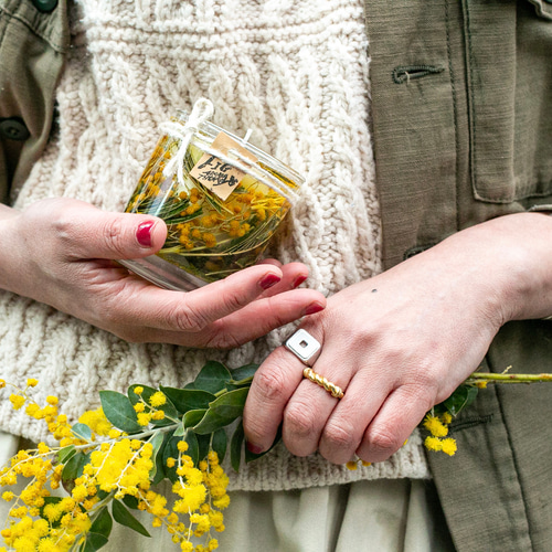 早割》ミモザのアロマキャンドル ミモザ2026 キャンドル・キャンドル