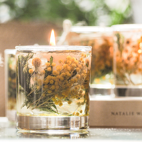 数量限定》ミモザのアロマキャンドル 2026 キャンドル・キャンドル