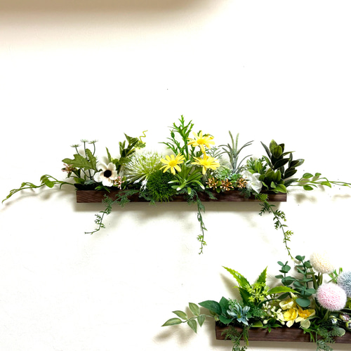 光触媒加工ウォールグリーン フェイクグリーン壁掛け♡私の部屋の