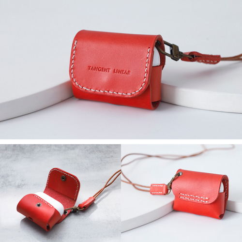 10色展開！AirPods Pro ケース｜Butteroレザー・手縫い・ネック