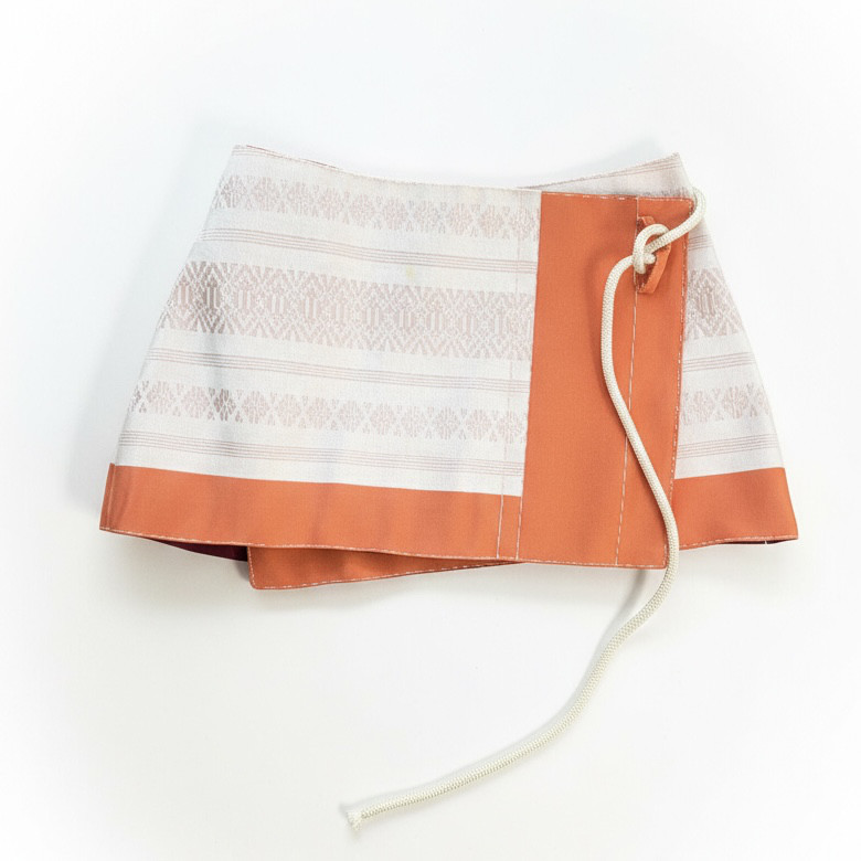 【着物リメイク】帯リバーシブルミニスカート