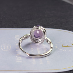 「ジェード化したアメジスト」天然風水の石*持つ人に良い気を集め、幸運を引き寄せ 6枚目の画像