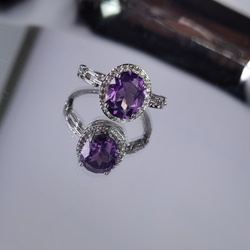 「ジェード化したアメジスト」天然風水の石*持つ人に良い気を集め、幸運を引き寄せ 5枚目の画像