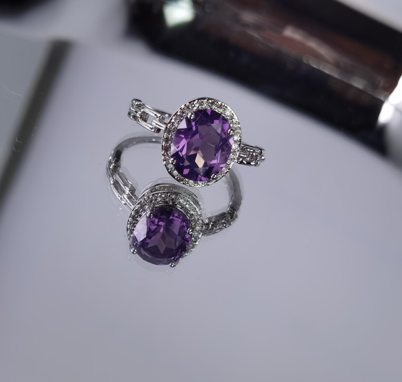 「ジェード化したアメジスト」天然風水の石*持つ人に良い気を集め、幸運を引き寄せ 5枚目の画像