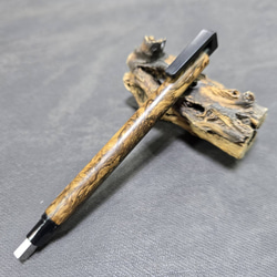 極上杢 金糸楠 ウッドボールペン【送料・ギフトボックス無料・当日発送