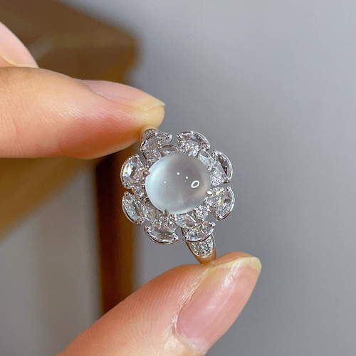 翡翠」K18 天然氷種ヒスイ 天然ダイヤモンド 上品 忍耐 5月誕生石 本