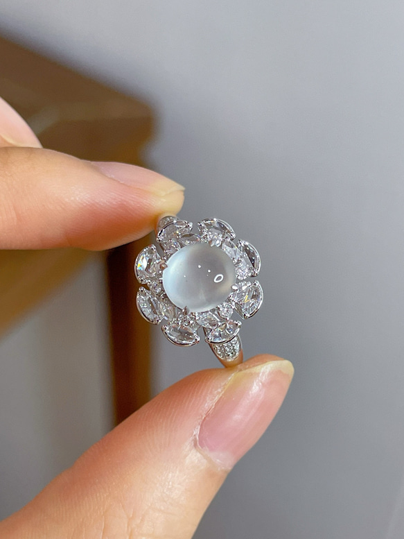 翡翠」K18 天然氷種ヒスイ 天然ダイヤモンド 上品 忍耐 5月誕生石 本