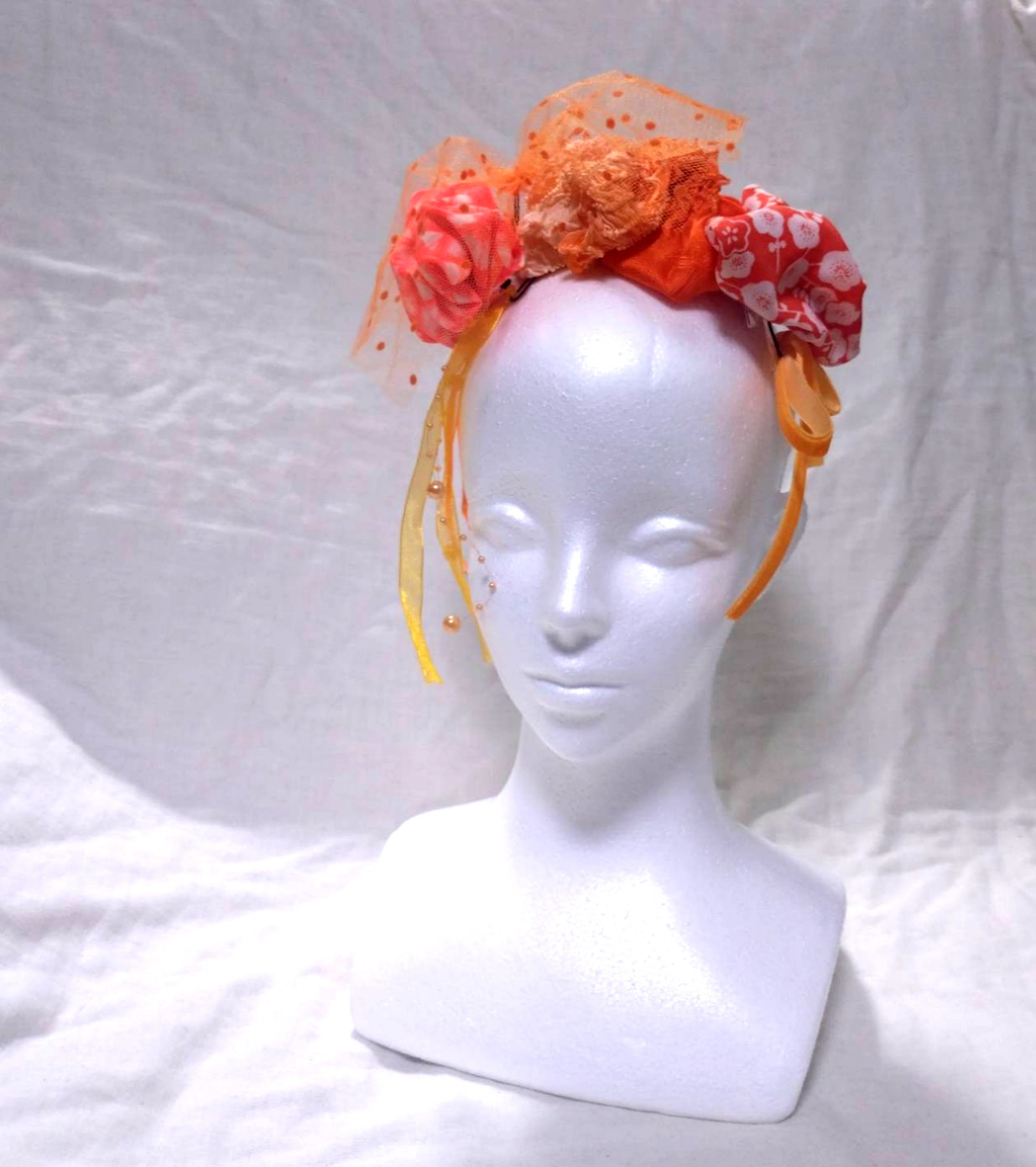 【107】七五三　髪飾り　ヘッドドレス　雛祭り　成人式　慶事