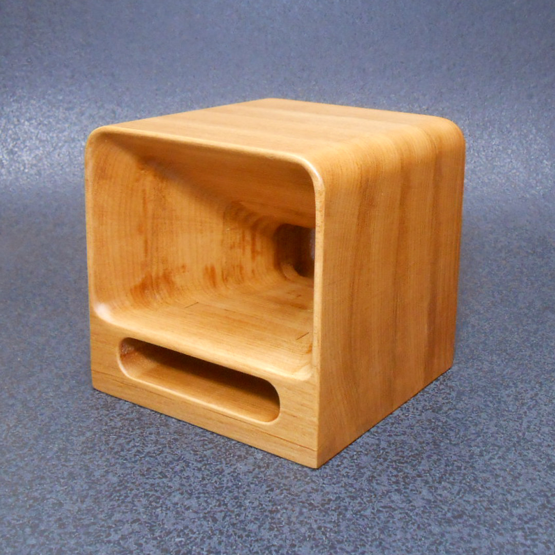 スマホ用　ウッドスピーカー