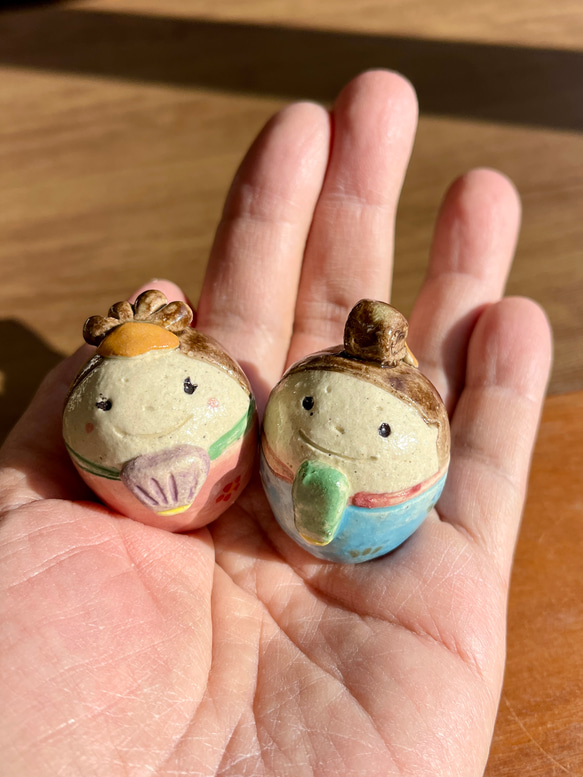 おひなさま 2026（手作り陶器のひな人形） その他置物 716zakka 通販
