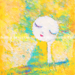 油絵 黄色い花畑 絵画 HR 通販 12827783｜Creema(クリーマ)