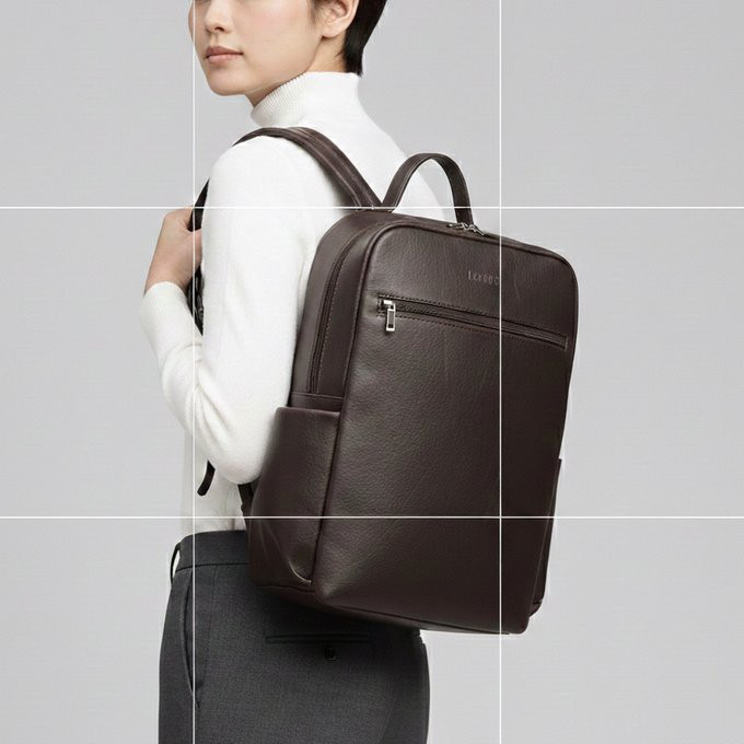 レザーリュック 14インチ メンズ レディース リュック 防水 誕生日 息子