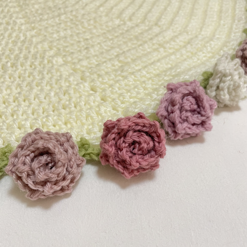 くすみピンク】バラの花束ブランケット ブーケブランケット フラワー