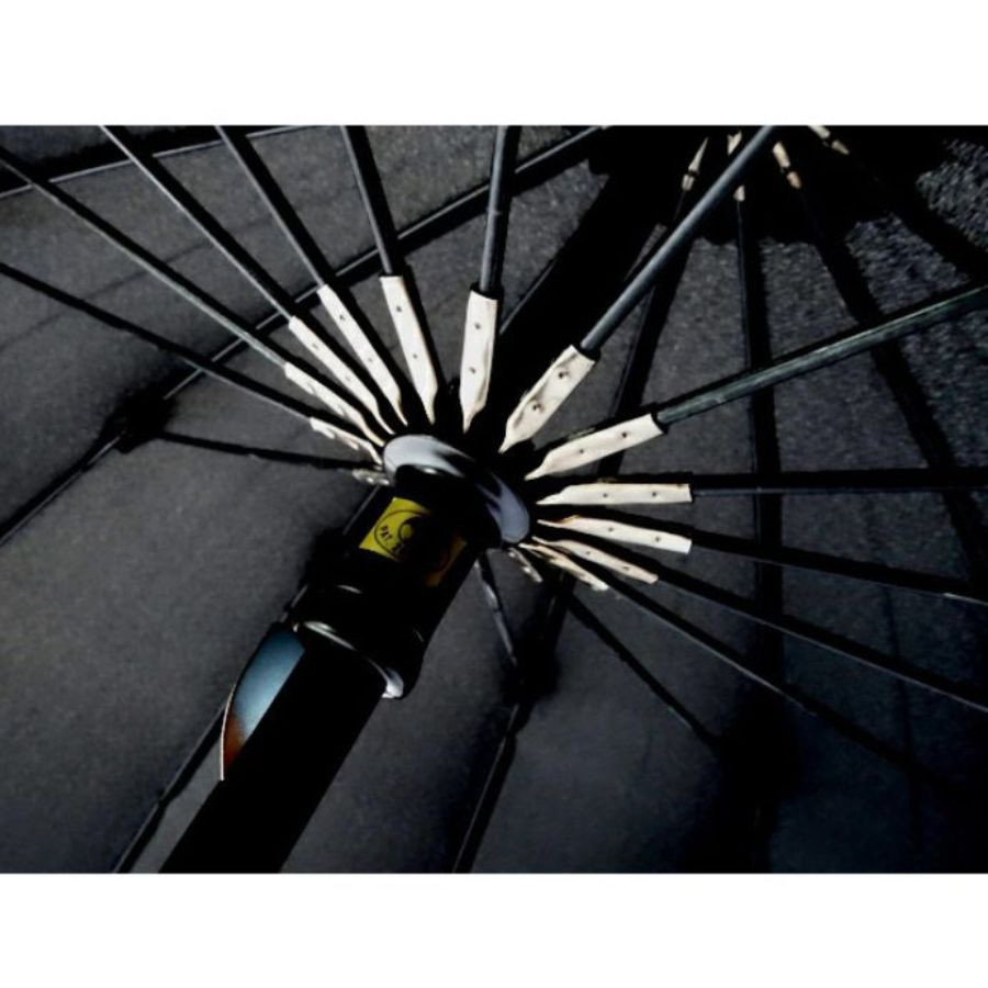 クラシコ 東レサマーシールド フェイクレザー ハンドル ６５cm 晴雨兼用傘１６本骨 手開きタイプ