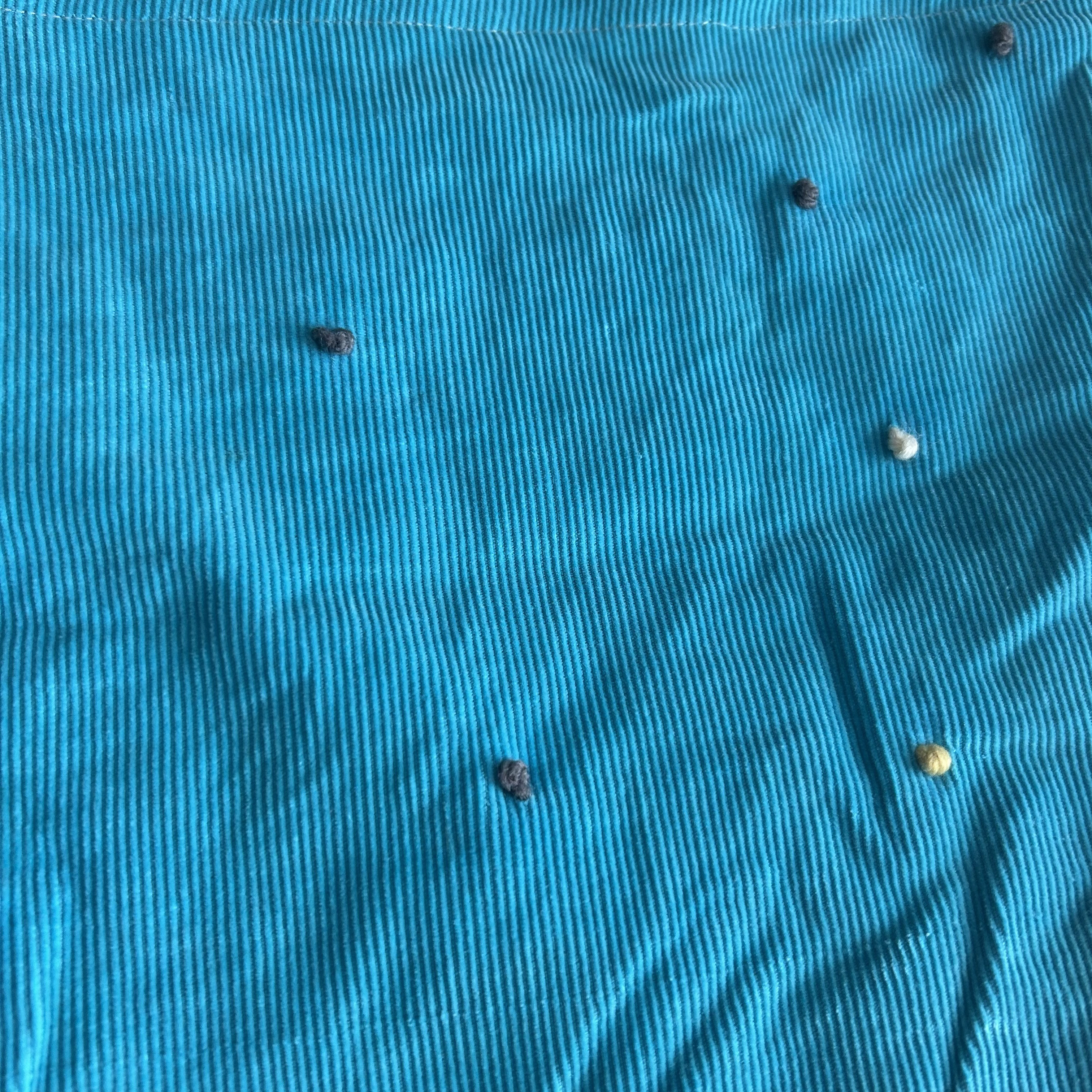 Vintag Corduroy Patchwork Quilt Remake BAG ④