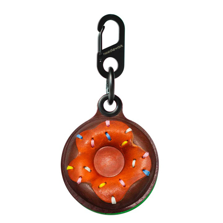 NEEDLEWORK ハンドクラフト クリエイティブ キュート ドーナツ ペンダント